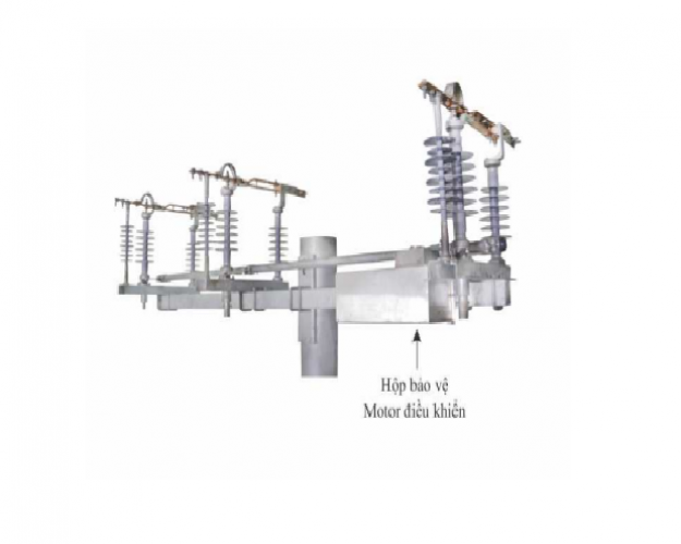 DAO CÁCH LY MỞ NGANG 3P; 630A-800A; 24 KV-35 KV LẮP 2 PHƯƠNG; ĐIỀU KHIỂN TỪ XA; NGOÀI TRỜI