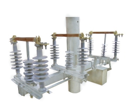 DAO CÁCH LY 3P; 630A - 800A; 24kV - 35kV NGOÀI TRỜI; LẮP 2 PHƯƠNG, ĐIỀU KHIỂN TỪ XA (CÁCH ĐIỆN POLYMER)